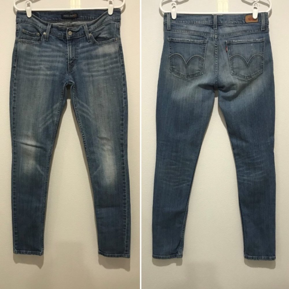 Levis Skinny Jeans Red Tab Stretch Denim 2049